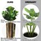 6ft Artificial Natural Fig Tree Bush Indoor/Outdoor decorative Planter